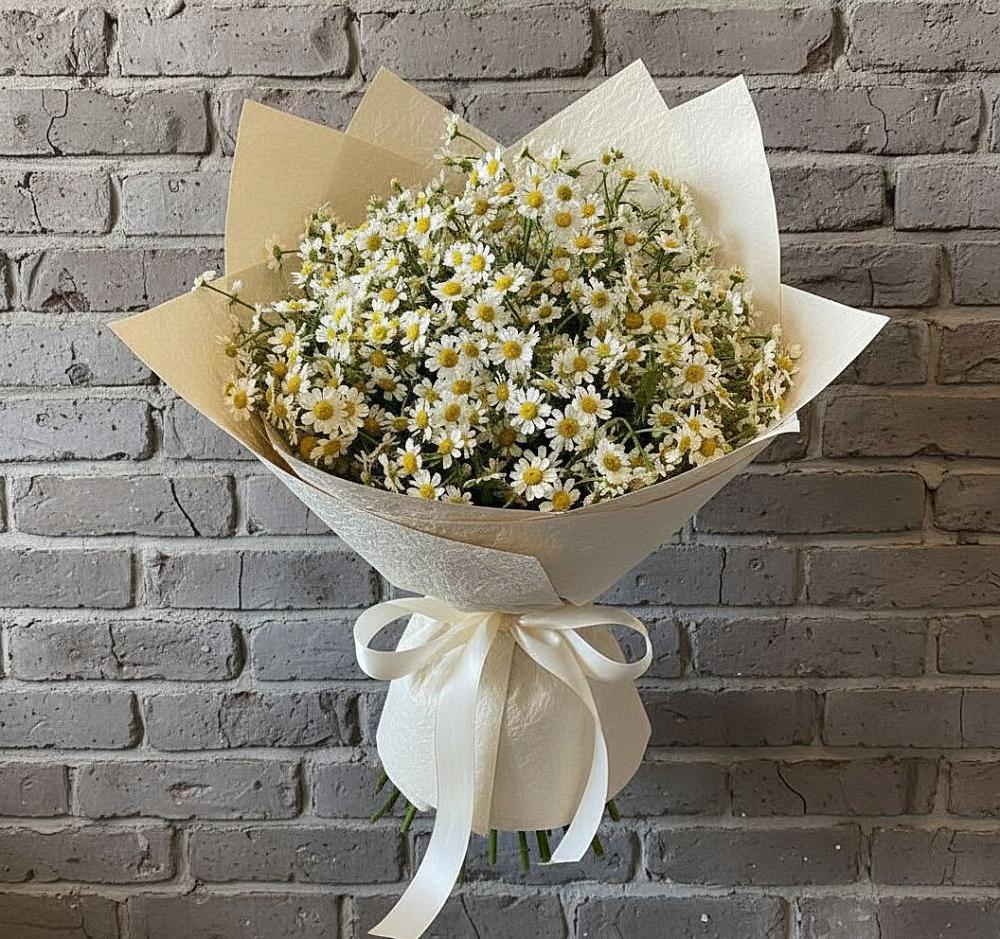 Букет цветов из: Ромашки в Лимане Ставропольского края