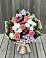 Букет цветов из: Альстромерии, Гвоздики, Розы и Хризантемы в Лимане Ставропольского края