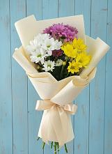 Букет цветов из:  Хризантемы в Лимане Ставропольского края