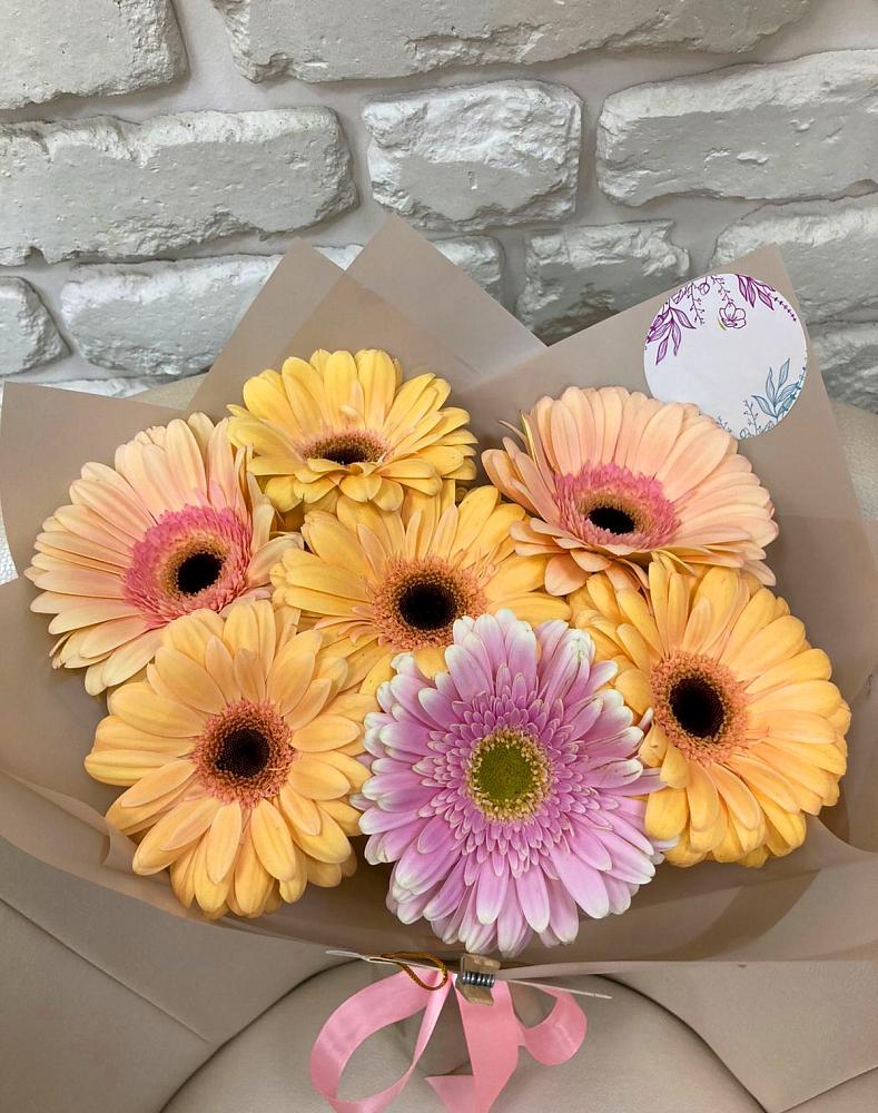 Букет цветов из: Герберы в Лимане Ставропольского края