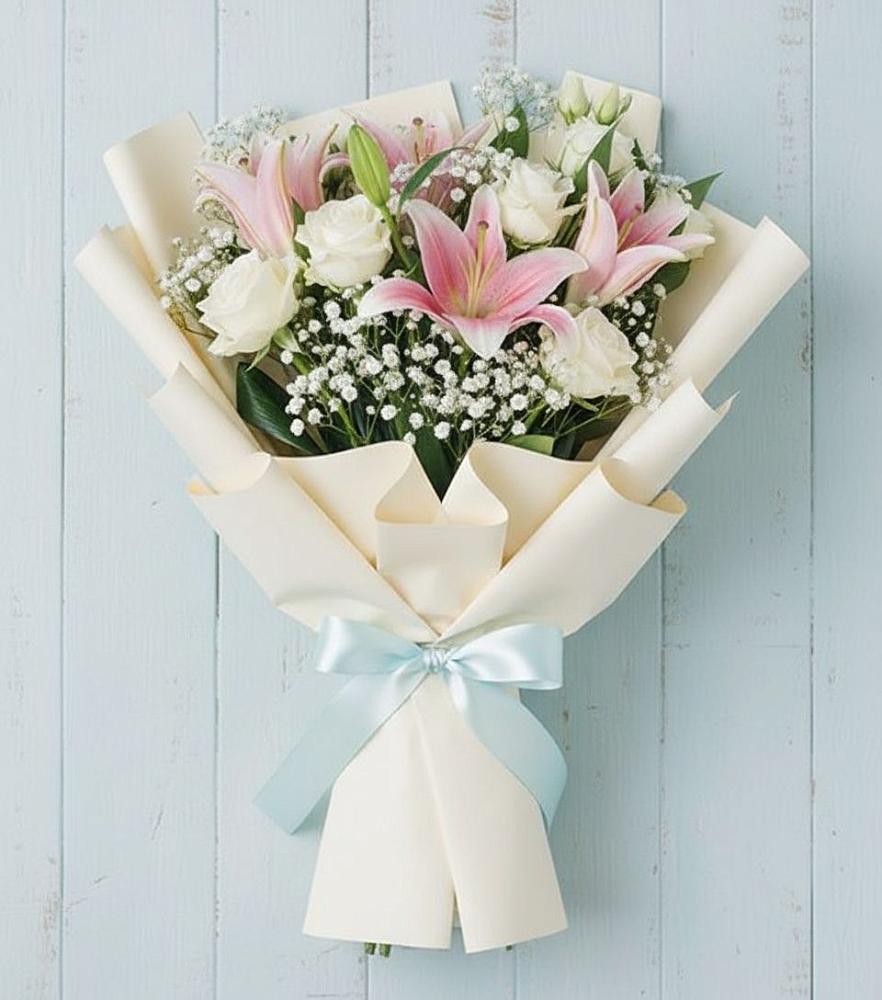 Букет цветов из: Лилии в Лимане Ставропольского края