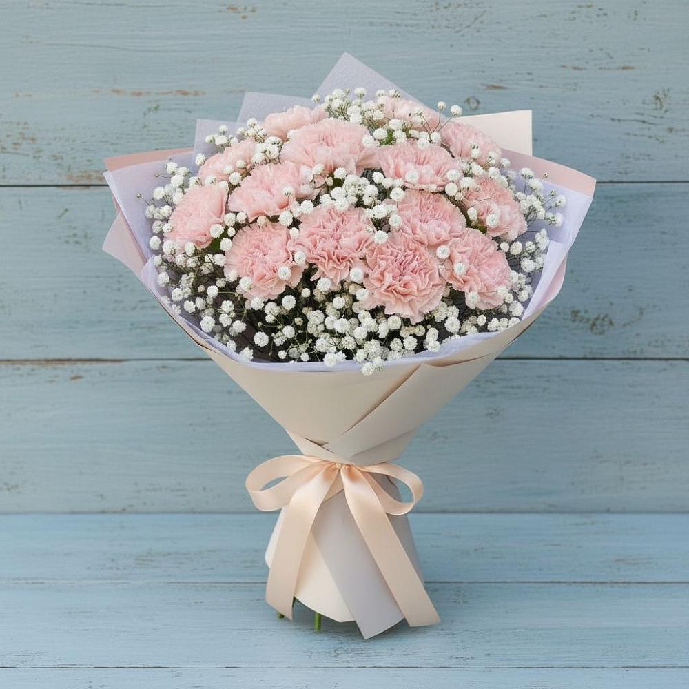 Букет цветов из: Гвоздики в Лимане Ставропольского края