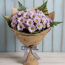 Букет цветов из:  Хризантемы #REPLACE_PRED# Лимане Ставропольского края