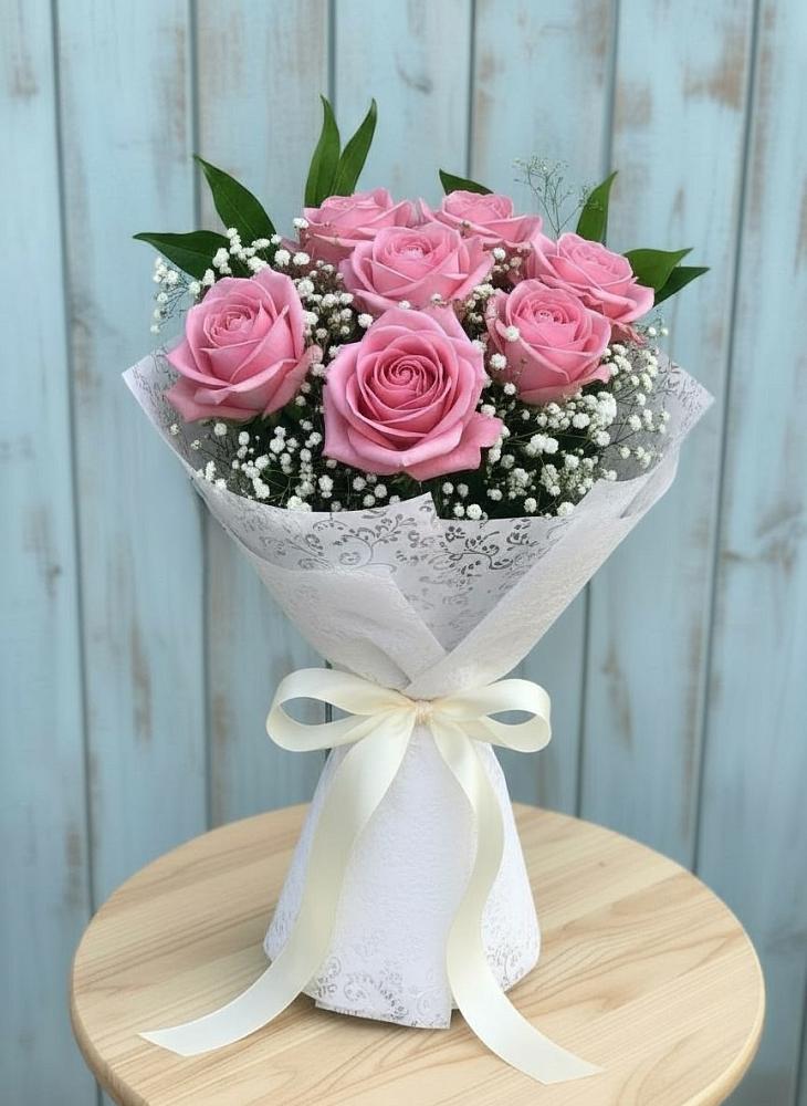 Букет цветов из: Розы в Лимане Ставропольского края