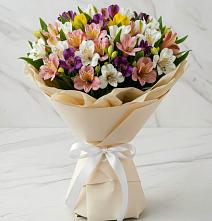 Букет цветов из:  Альстромерии #REPLACE_PRED# Лимане Ставропольского края