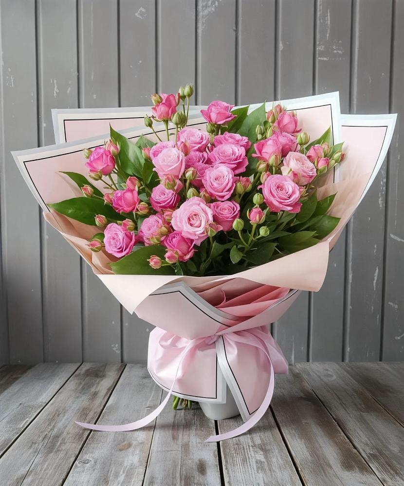 Букет Розовый кустик в Лимане Ставропольского края