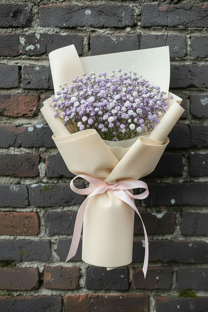 Букет цветов из: Гипсофила в Лимане Ставропольского края