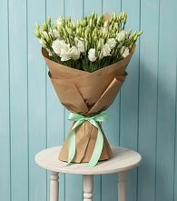 Букет цветов из:  Лизиантусы в Лимане Ставропольского края