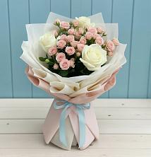 Букет цветов из:  Розы в Лимане Ставропольского края