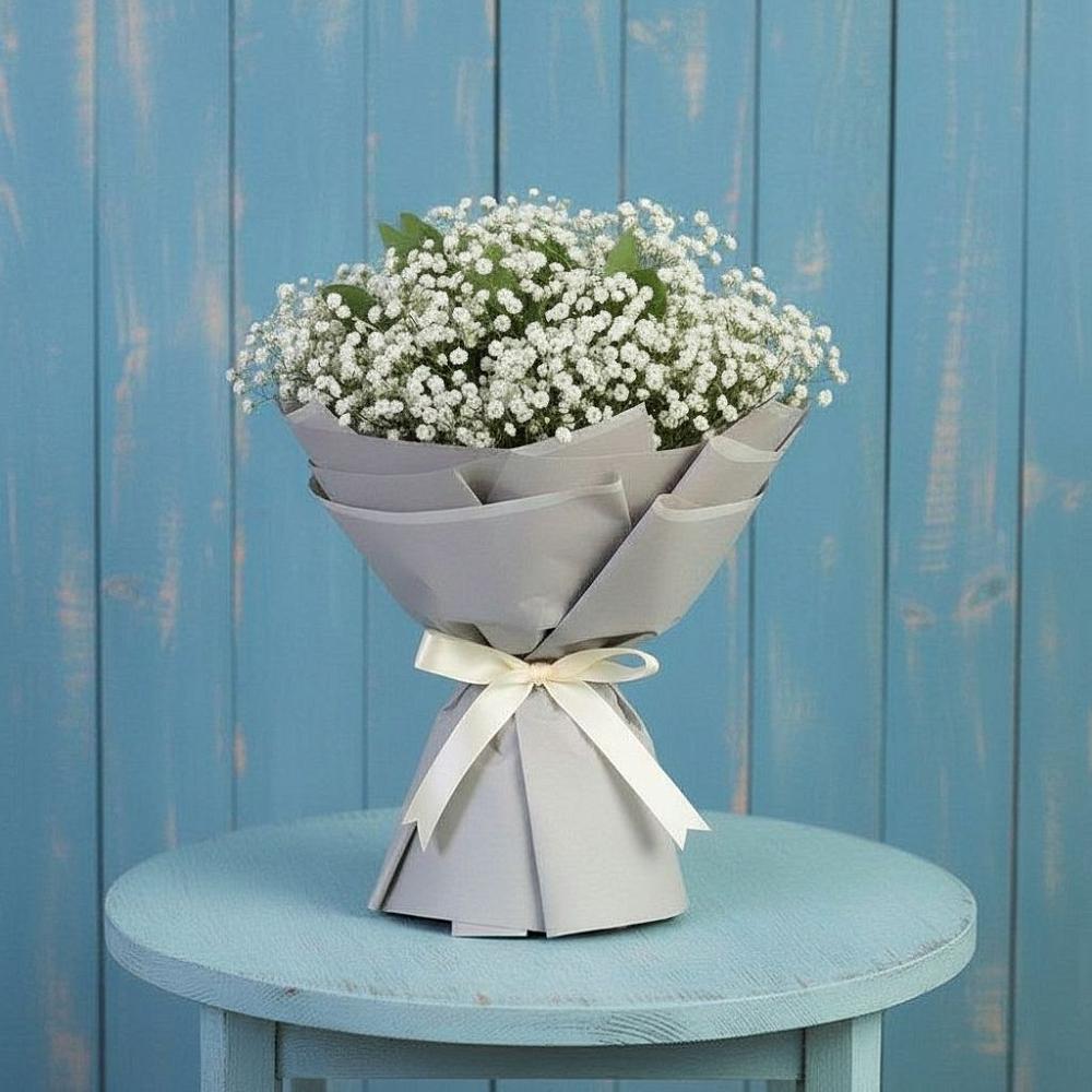 Букет цветов из: Гипсофила в Лимане Ставропольского края