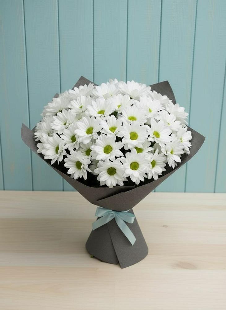 Букет цветов из: Хризантемы в Лимане Ставропольского края