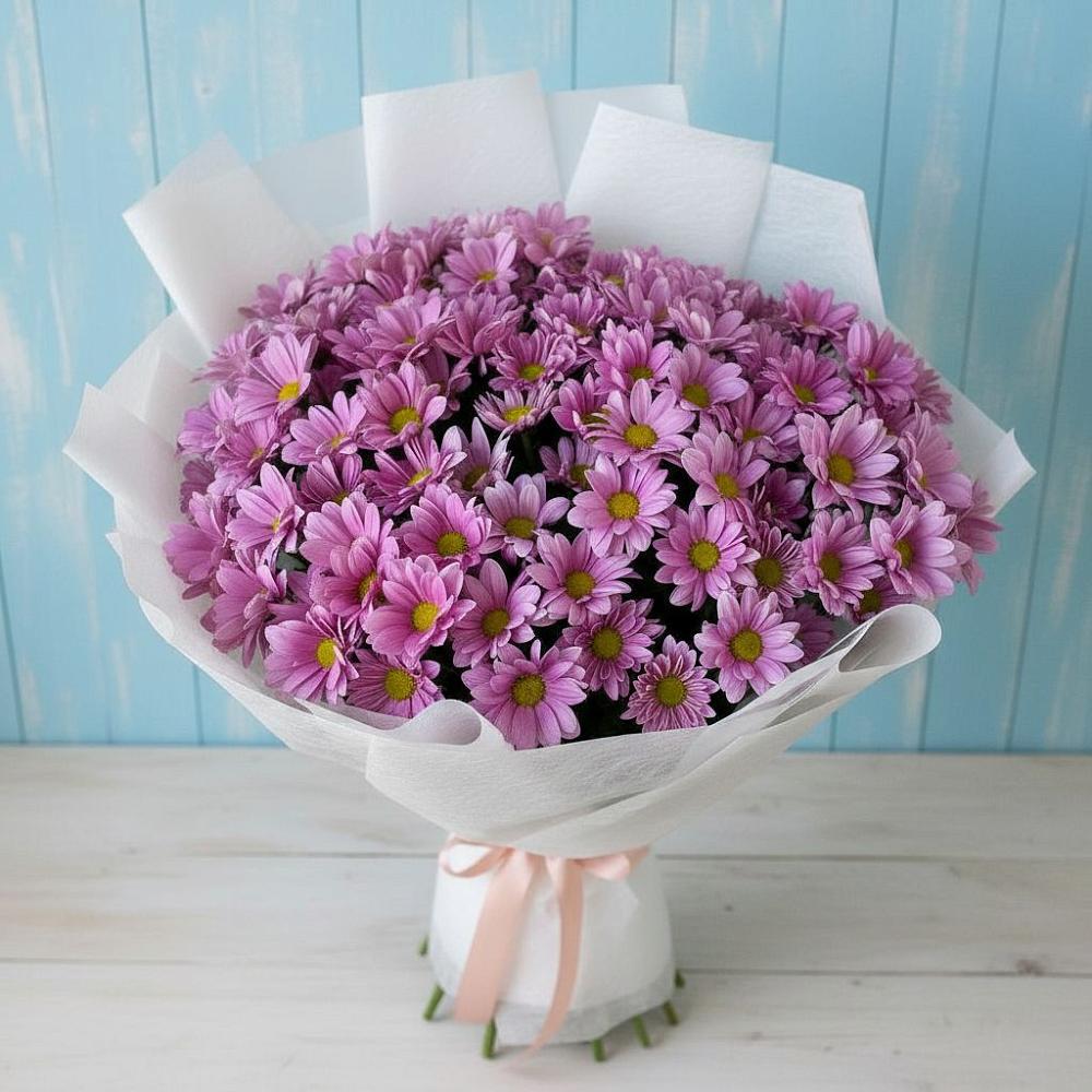 Букет цветов из: Хризантемы в Лимане Ставропольского края