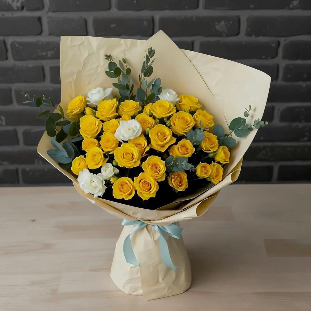 Букет цветов из: Розы в Лимане Ставропольского края