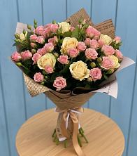 Букет цветов из:  Розы в Лимане Ставропольского края
