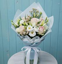 Букет цветов из:  Розы и Лизиантусы #REPLACE_PRED# Лимане Ставропольского края
