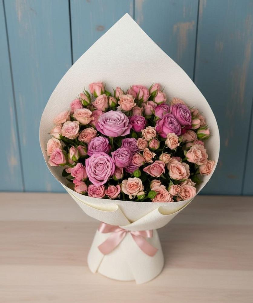 Букет цветов из: Розы в Лимане Ставропольского края