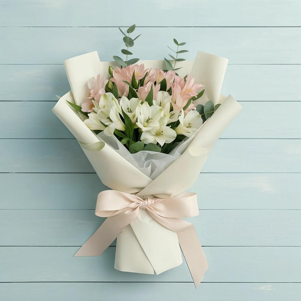 Букет цветов из: Альстромерии в Лимане Ставропольского края