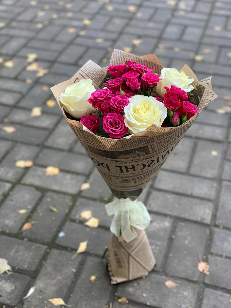 Букет цветов из: Розы в Лимане Ставропольского края