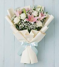 Букет цветов из:  Лилии в Лимане Ставропольского края