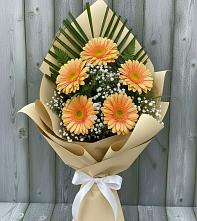 Букет цветов из:  Герберы в Лимане Ставропольского края