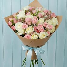 Букет цветов из:  Розы в Лимане Ставропольского края